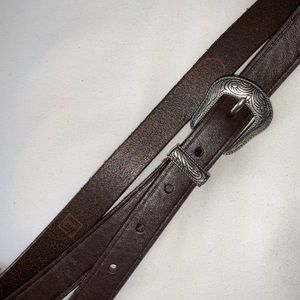 Roots Leather Belt